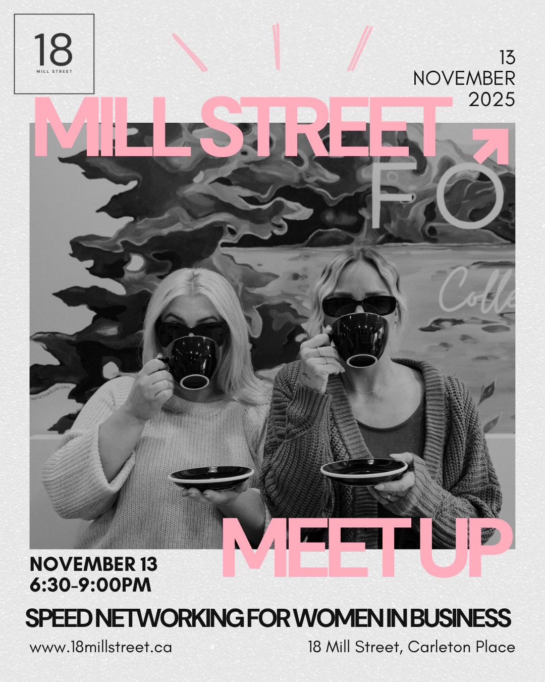 Featured event poster