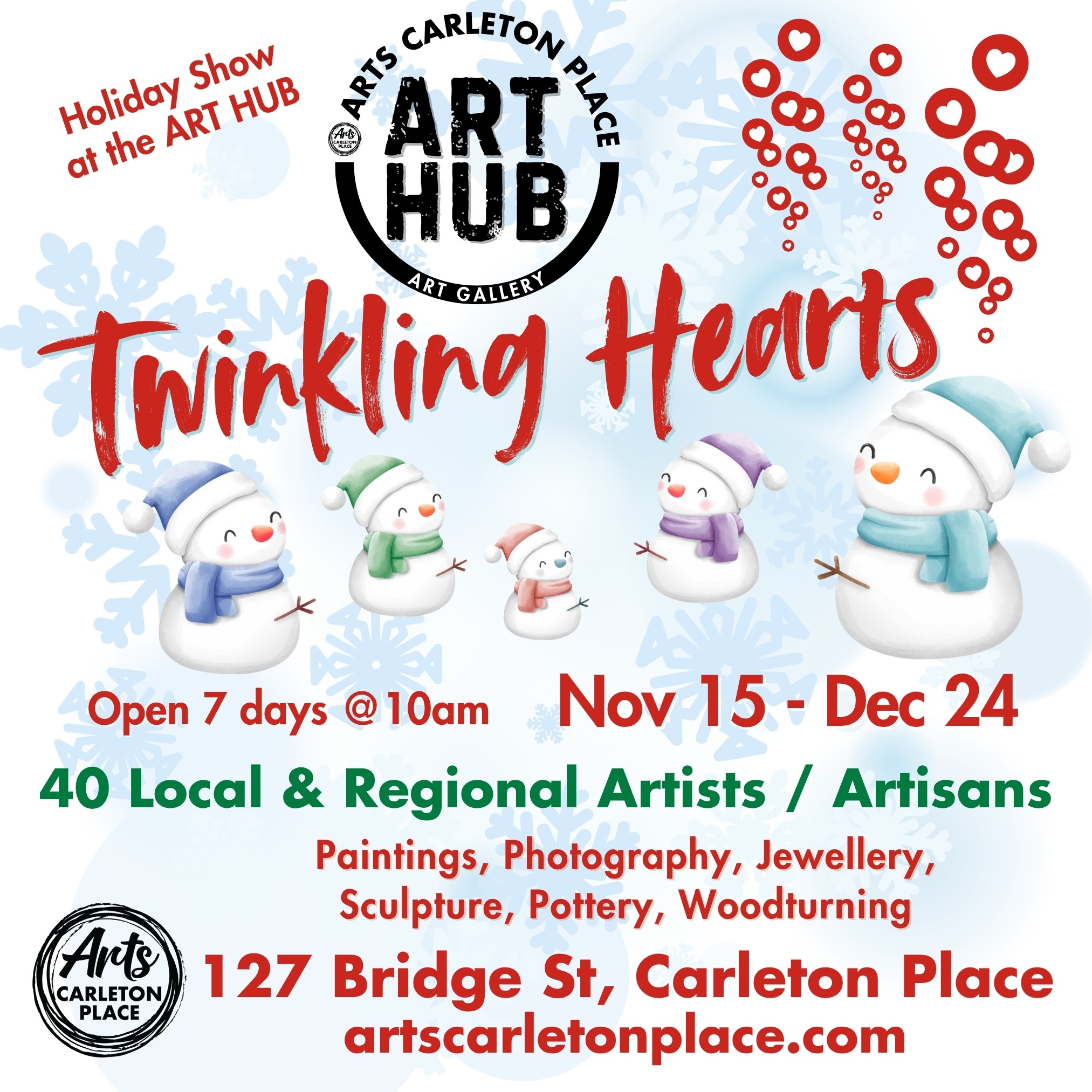 Featured event poster