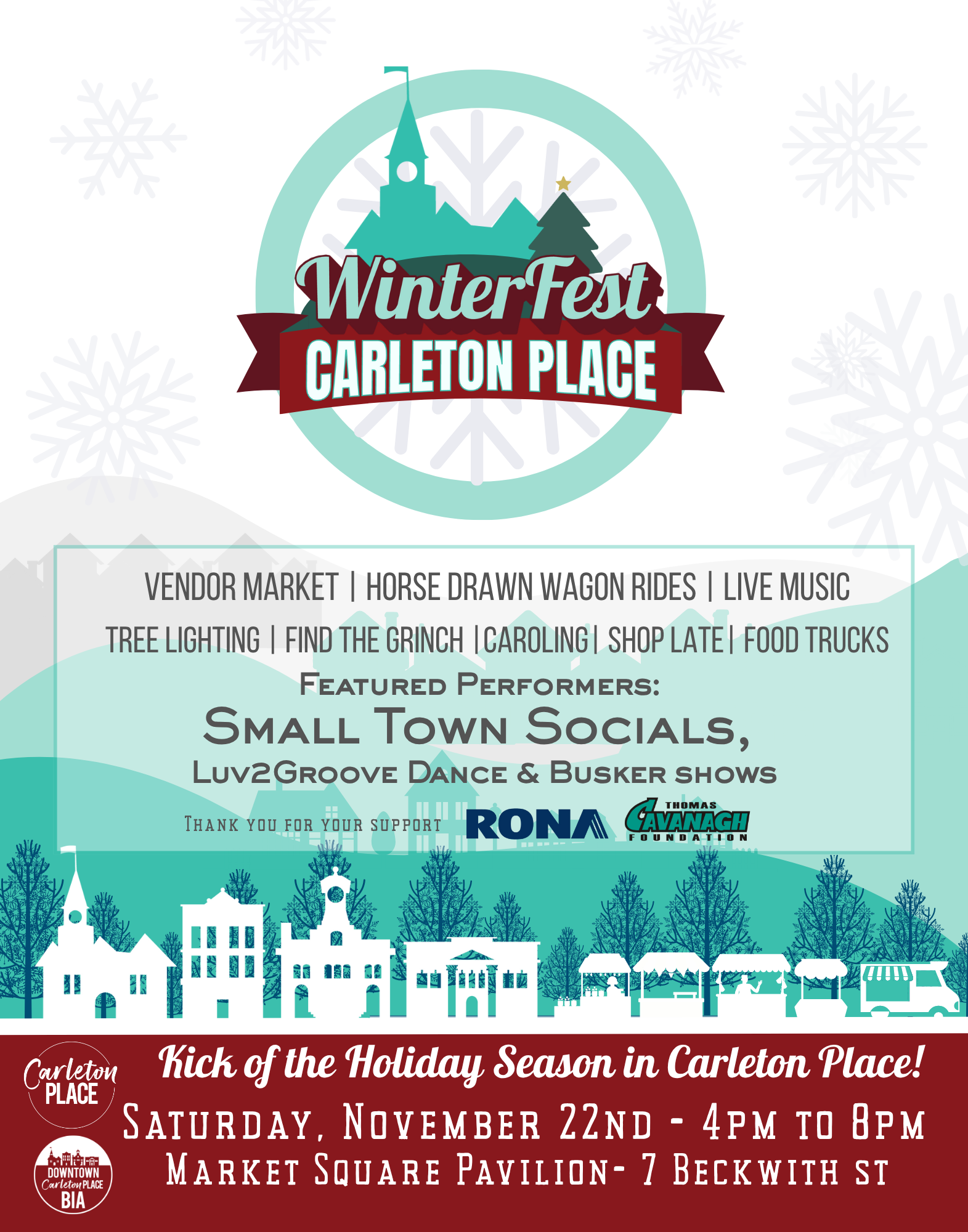 Featured event poster